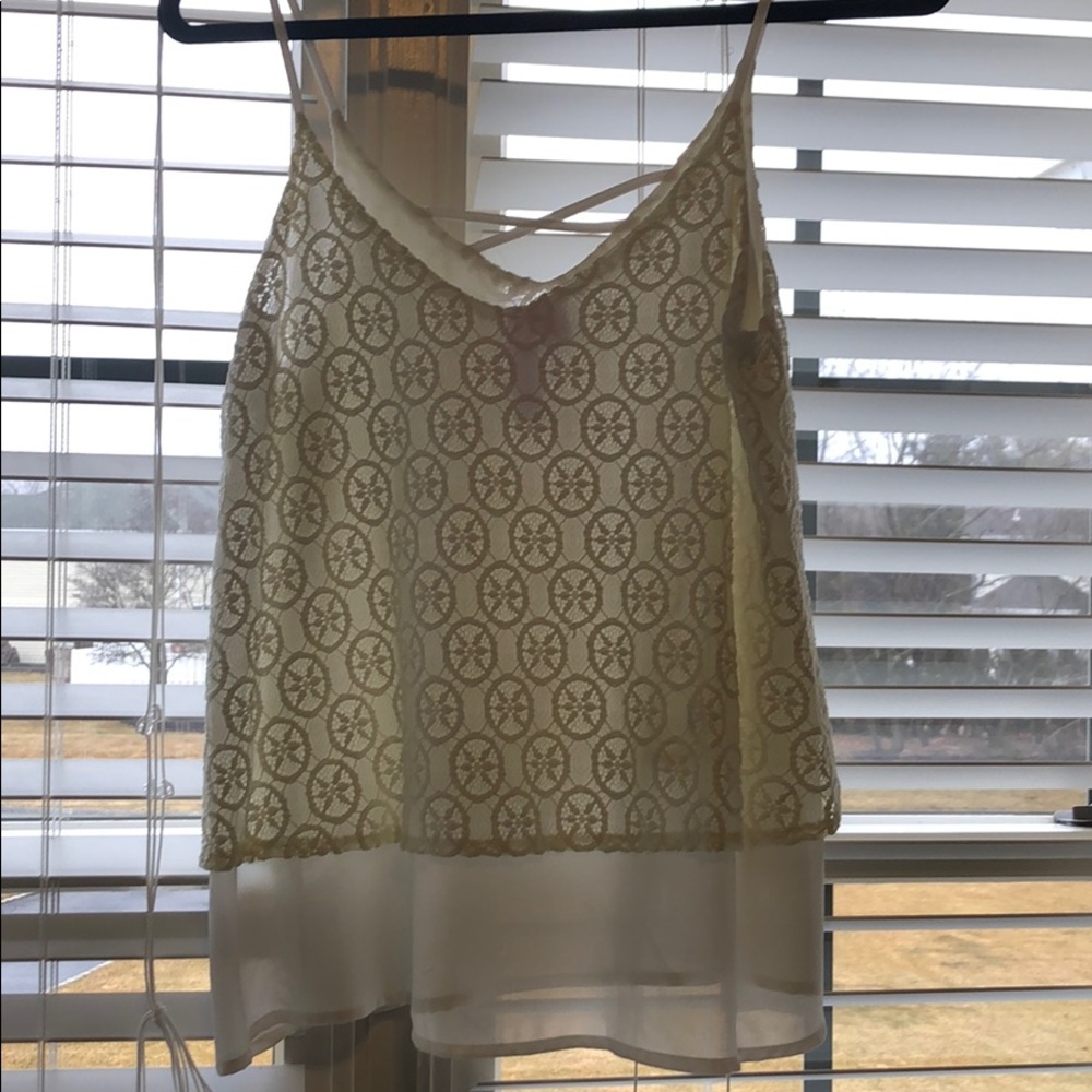 Lace tank